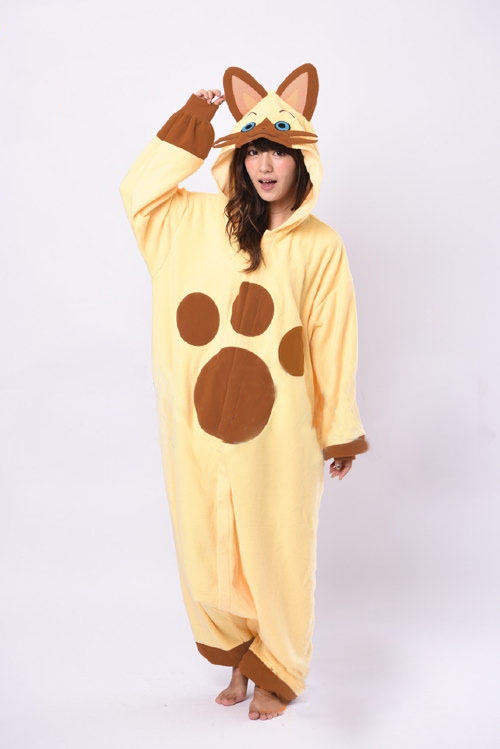 Monster Hunter Airou Glas Kigurumi Onesies costumes