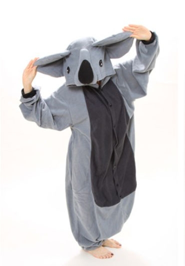 Koala Robe Kigurumi Koala Animal Onesies Costumes